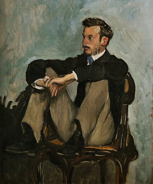 portrait de Frédéric Bazille 1867